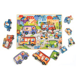 Mideer Vehicles Discovery Puzzle