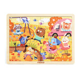 Mideer Wooden Puzzle Board - Carnival -24Pcs