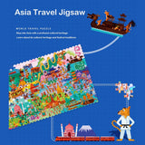 Mideer Travel Around the World Puzzle - Asia