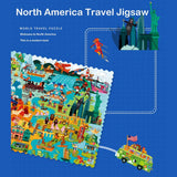 Mideer Travel Around the World Puzzle - America