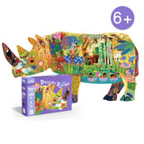 Mideer Dreamy Rhino Puzzle - 280Pcs