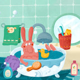 Mideer Wooden Peg Puzzle - Bath Time