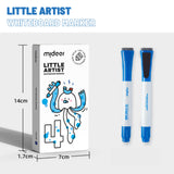 Mideer White Board Markers - 4 pcs (Blue)