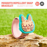 Mideer Mosquito Repellent Snap On Bracelet - Sleepy Kitten