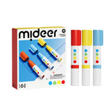 Mideer Dual Tip Washable Markers - 6pcs