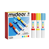 Mideer Dual Tip Washable Markers - 12pcs