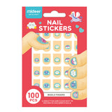 Mideer Nail Stickers 100Pcs - Red