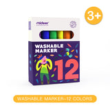 Mideer Washable Markers - Pack of 12