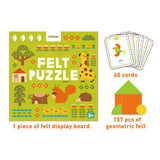 Mideer Geometric Felt Puzzle