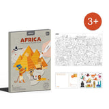 Mideer Traveller Coloring Poster - Africa
