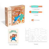 Mideer Creative Cardboard Toolkit - Knight