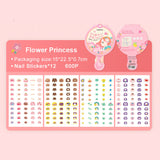 Mideer Nail Stickers - Flower Princess
