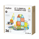 Mideer Magnetic Tiles - 36 pcs - Little Architect