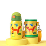 Mideer Vacuum Insulated Bottle 450ml with Bottle Holder - Little Fox
