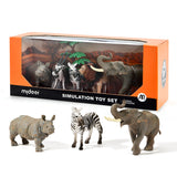 Mideer Safari Animal Collectibles - 5pcs