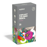 Mideer Vibrant Coloring Pencils - Pack of 36