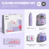 Mideer Electric Stationery Set - Lilac Purple