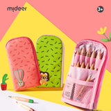 Mideer Reversible Pencil Pouch - Pink Bunny