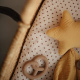 Mushie Teether Pretzel Natural - Laadlee