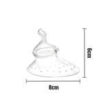 Haakaa Breastfeeding Nipple Shield – Orthodontic Teat (Round Base)