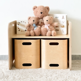 Miamamma Arabia Nordic Style Montessori Children's Table Set With 2 Chairs