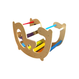 Miamamma Arabia 2-in-1 Rainbow Climber and Rocking Horse
