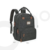 Moon Karyme Diaper Back Pack - Dark Grey