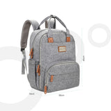 Moon Karyme Diaper Back Pack - Grey