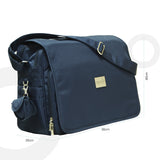 Moon 4Ever Messenger Diaper Bag - Navy Blue