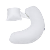 Moon Multi-Position Pregnancy Pillow - White
