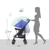 Moon Neo Plus Light Weight Travel Stroller - Royal blue