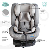 Moon Rover Baby/Infant Car Seat 360?ø Rotate - Grey
