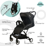 Moon Travel-Lite Cabin Stroller - Black
