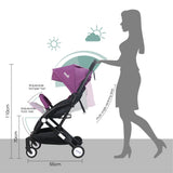 Moon Travel-Lite Cabin Stroller - Purple
