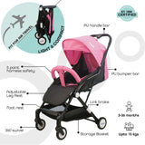 Moon Travel-Lite Cabin Stroller - Pink
