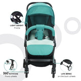 Moon Travel-Lite Cabin Stroller - Sea Blue
