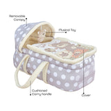 Moon Moses Basket - Grey