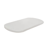 Moon Toddler Crib & Bassinet Mattress - White