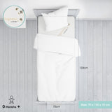 Moon Organic Toddler Crib & Bed Mattress - Size 133X10X70