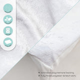 Moon Breathable Waterproof Mattress Protector - 133X70X12