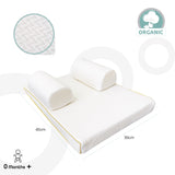 Moon Organic Easy And Breathable Sleep Positioner - White