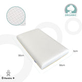 Moon Organic Fabric First Pillow - White