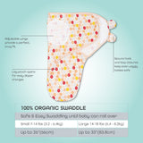 Moon Organic Swaddler - Orange