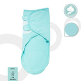 Moon Organic Swaddler - Blue