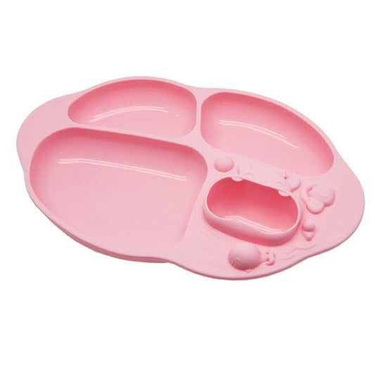 Marcus & Marcus - Silicone Yummy Dips Suction Divided Plate - Pokey - Laadlee
