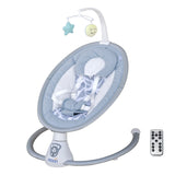 Moon Musical Baby Electric Swing - Blue