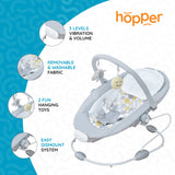 Moon Hopper Baby Bouncer - Grey