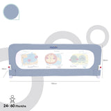 Moon Sequr Bed rail - Grey