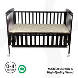 Moon Wooden Portable Crib - White