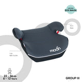 Moon Kido Baby Booster Car Seat - Dark Grey